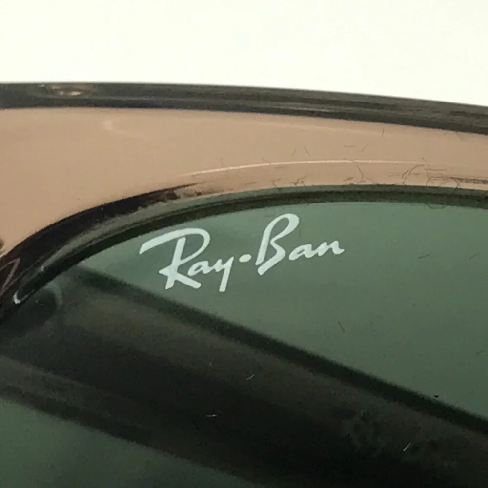 Ray-Ban Sunglasses RB2210 8457/31 Transparent Brown Frames w/ Dark Green Lenses